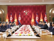 Tổng Bí thư Tô Lâm hội đàm với Tổng Bí thư, Chủ tịch Quốc vụ Triều Tiên Kim Jong Un