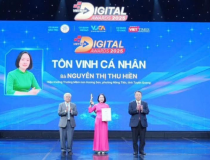 Nữ hiệu trưởng ở Tuyên Quang được vinh danh 'Lãnh đạo Chuyển đổi số xuất sắc'