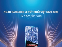 VietinBank 10 năm liên tiếp giữ vững danh hiệu “Ngân hàng bán lẻ tốt nhất Việt Nam”