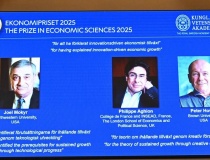 Nobel Kinh tế 2025: Vinh danh ba nhà khoa học giải thích về tăng trưởng kinh tế dựa trên đổi mới