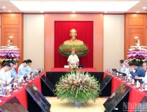 Tổng Bí thư Tô Lâm chủ trì họp về phát triển khoa học, công nghệ, đổi mới sáng tạo và chuyển đổi số