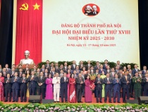 Ra mắt Ban Chấp hành Đảng bộ thành phố Hà Nội khóa XVIII