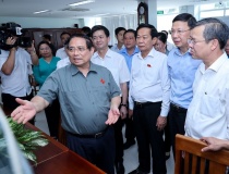 Thủ tướng kiểm tra vận hành chính quyền địa phương 2 cấp tại Cần Thơ