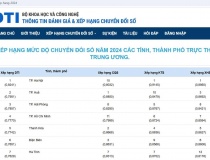 Thành phố Hồ Chí Minh giữ vững nhóm dẫn đầu cả nước về Chỉ số Chuyển đổi số (DTI) năm 2024: Khẳng định nỗ lực đồng bộ trong mô hình hành chính mới