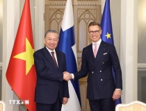 Tổng Bí thư Tô Lâm và Tổng thống Phần Lan chứng kiến Lễ ký kết các văn kiện hợp tác