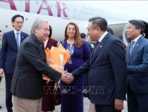 Tổng Thư ký Liên Hợp Quốc António Guterres bắt đầu thăm chính thức Việt Nam