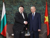 Tổng Bí thư Tô Lâm tiếp Chủ tịch Đảng Xã hội chủ nghĩa Bulgaria và đại diện các đảng cánh tả Bulgaria