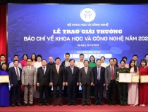 Vinh danh 24 tác phẩm xuất sắc tại Giải thưởng báo chí về KH&CN năm 2024