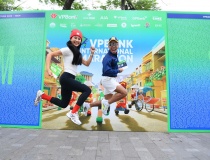 Dàn trai xinh, gái đẹp, người nổi tiếng tụ hội tại VPBank Hanoi International Marathon 2025