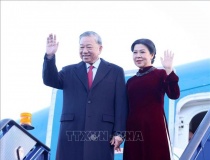 Tổng Bí thư Tô Lâm đến London, bắt đầu thăm chính thức Liên hiệp Vương quốc Anh và Bắc Ireland