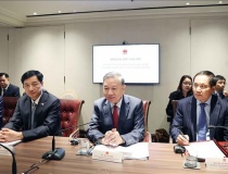 Tổng Bí thư Tô Lâm dự tọa đàm về công nghệ AI và chip bán dẫn tại Anh