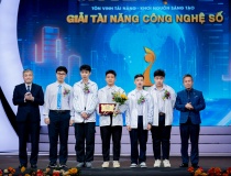 Nhóm tác giả học sinh trung học với ước mơ đưa sản phẩm số trở thành nền tảng giáo dục thông minh quốc gia