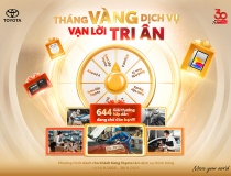 TOYOTA Việt Nam triển khai chương trình khuyến mãi