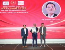 Doanh nhân Hoàng Văn Lược: Người xây trường bằng tình yêu và công nghệ