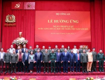 Bộ Công an tổ chức Lễ hưởng ứng Ngày Pháp luật nước Cộng hòa xã hội chủ nghĩa Việt Nam năm 2025