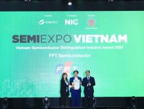 FPT khẳng định vị thế tiên phong với hệ sinh thái chip Việt vươn tầm thế giới tại SemiExpo Vietnam 2025