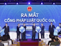 Ra mắt Cổng Pháp luật quốc gia tích hợp AI và định danh số VNeID