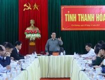 Thủ tướng Phạm Minh Chính làm việc với Thường trực Tỉnh uỷ Thanh Hóa