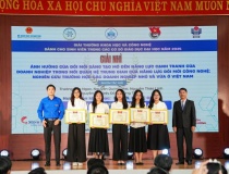 Lễ trao Giải thưởng Khoa học và Công nghệ sinh viên năm 2025 tại Đại học Nha Trang