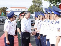 Tổng Bí thư Tô Lâm: Tập trung xây dựng Cảnh sát biển Việt Nam theo hướng 'tinh, gọn, mạnh' tiến thẳng lên hiện đại