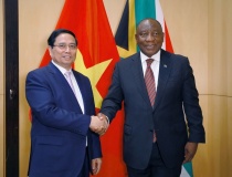 Thủ tướng Phạm Minh Chính và Tổng thống Nam Phi tuyên bố nâng cấp quan hệ song phương lên Đối tác Chiến lược