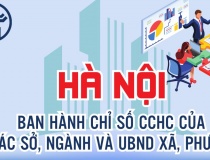 Hà Nội ban hành Chỉ số cải cách hành chính của các sở, ngành và UBND xã, phường