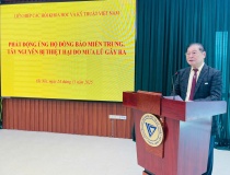 Đoàn Chủ tịch Liên hiệp Hội Việt Nam phát động ủng hộ đồng bào miền Trung, Tây Nguyên chịu thiệt hại do mưa lũ