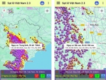 Ứng dụng cung cấp thông tin cảnh báo sạt lở, lũ quét theo thời gian thực