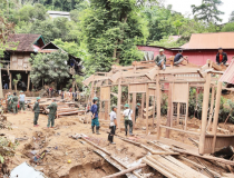 Phát động “Chiến dịch Quang Trung” xây dựng lại nhà ở sau thiên tai tại miền Trung