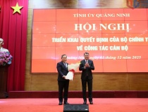 Đồng chí Quản Minh Cường giữ chức vụ Bí thư Tỉnh ủy Quảng Ninh