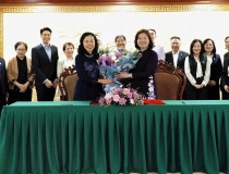 Lễ ký kết Hợp tác song phương giữa UBCKNN và Hội kiểm toán viên hành nghề Việt Nam