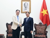 Phó Thủ tướng Bùi Thanh Sơn tiếp Phó Chủ tịch Tập đoàn Phongsupthavy (Lào)