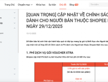 Nhiều sàn thương mại điện tử điều chỉnh tăng phí trước mùa mua sắm cao điểm