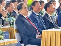 Chủ tịch Quốc hội dự Lễ khởi công Trục Đại lộ Cảnh quan sông Hồng của Thủ đô