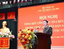 Đưa công tác cán bộ thật sự trở thành đòn bẩy góp phần đạt mục tiêu cao của công tác Công an trong giai đoạn cách mạng mới