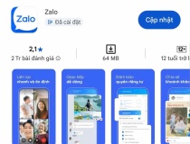 Uy tín của Zalo tụt dốc thảm trên App Store và CH Play sau chính sách 'o ép' người dùng