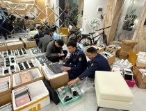 Thanh Hóa: Thu giữ hơn 1.000 iPhone, iPad cũ không hóa đơn, chứng từ