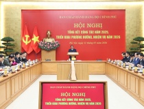 Đồng chí Phạm Minh Chính chủ trì Hội nghị tổng kết năm 2025, triển khai nhiệm vụ năm 2026 của Đảng ủy Chính phủ