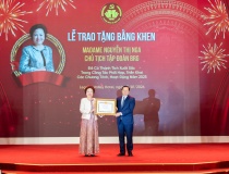 Tập đoàn BRG vinh dự được trao tặng Bằng khen của Ban Tuyên giáo và Dân vận Trung ương