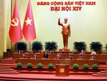 Thông cáo báo chí về ngày làm việc thứ hai Đại hội đại biểu toàn quốc lần thứ XIV của Đảng