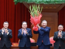 Đồng chí Tô Lâm được bầu giữ chức Tổng Bí thư Ban Chấp hành Trung ương Đảng khoá XIV