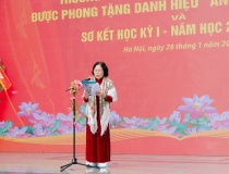 Trường Tiểu học Đoàn Thị Điểm được phong tặng danh hiệu Anh hùng Lao động