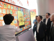 Hà Nội trưng bày hàng trăm bìa báo Xuân chào mừng Đại hội XIV của Đảng