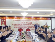 Tổng Bí thư dự Hội nghị lấy ý kiến cử tri nơi cư trú đối với người ứng cử đại biểu Quốc hội khóa XVI