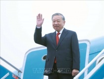 Tổng Bí thư Tô Lâm lên đường thăm cấp Nhà nước tới Lào