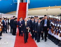 Tổng Bí thư Tô Lâm bắt đầu chuyến thăm cấp Nhà nước tới Vương quốc Campuchia