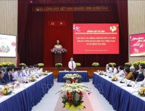 Tổng Bí thư Tô Lâm gặp mặt các đồng chí nguyên Ủy viên Trung ương Đảng khu vực phía nam