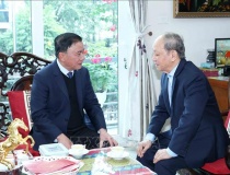 Thường trực Ban Bí thư Trần Cẩm Tú thăm, chúc Tết các đồng chí nguyên lãnh đạo Đảng, Nhà nước