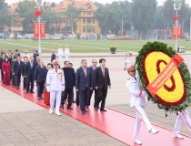 Lãnh đạo Đảng, Nhà nước vào Lăng viếng Chủ tịch Hồ Chí Minh nhân dịp Tết Nguyên đán Bính Ngọ