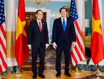 Bộ trưởng Ngoại giao Lê Hoài Trung hội đàm với Ngoại trưởng Hoa Kỳ Marco Rubio